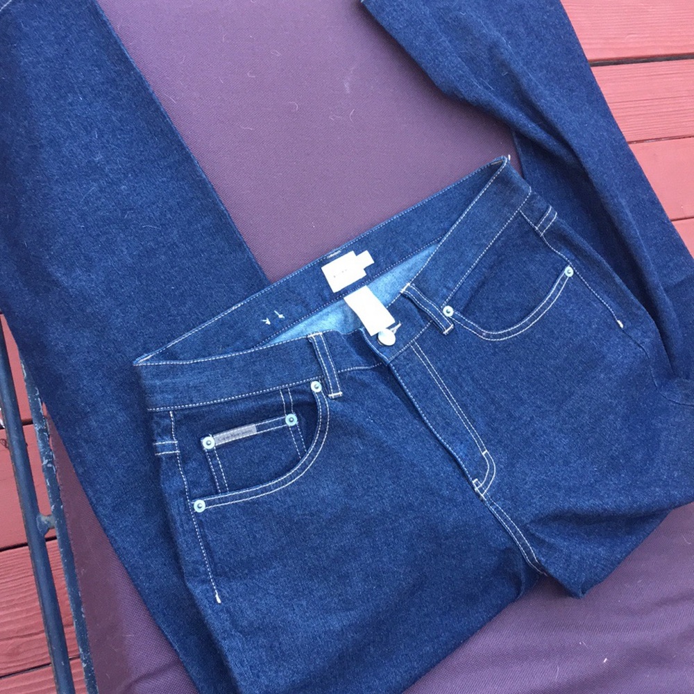 Calvin Klein blue jeans